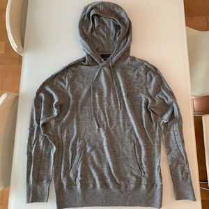All Saints Merino Wool Hoodie (XL)